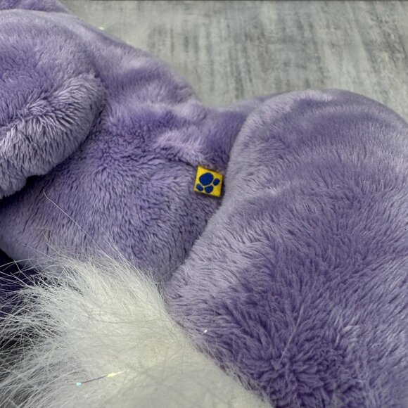 Build a Bear Sparkle Purple Pegasus Horse Princess Outfit Accessory - Picture 8 of 9